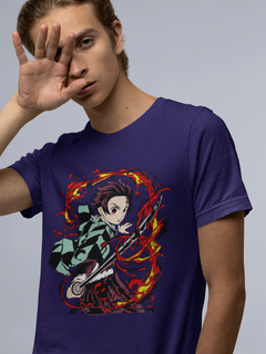 CAMISA TANJIRO KAMADO -  DEMON SLAYER