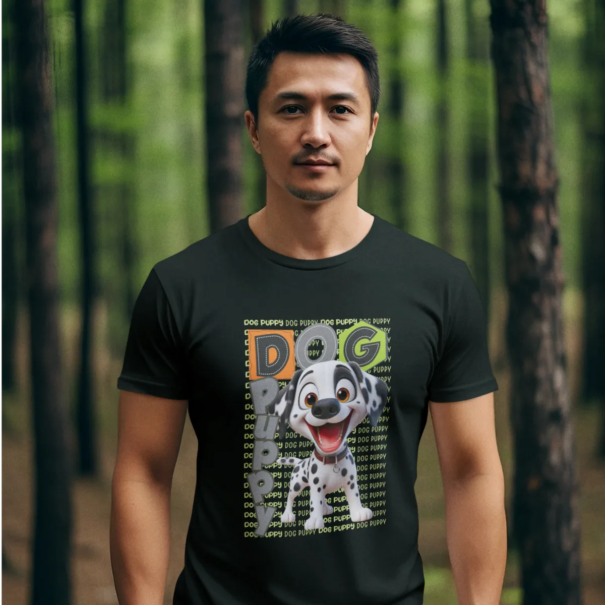 Nome do produto: Camiseta Puppy  Dalmatian