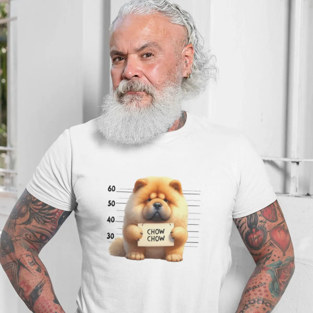 Nome do produto: Camiseta Chow Chow