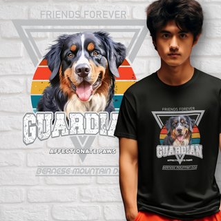 Camiseta Guardião Bernese Mountain Dog