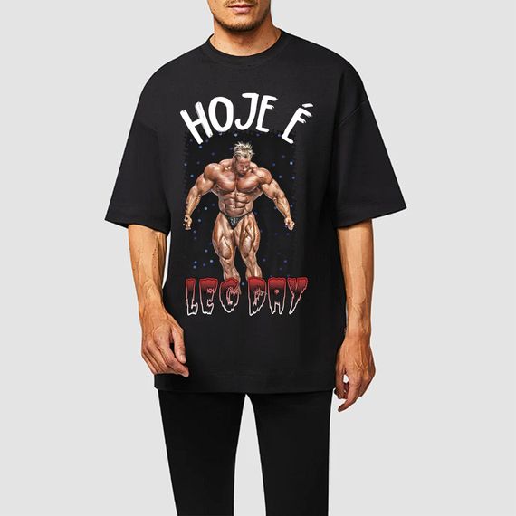 Camiseta RestPause Jay Cutler - Hoje é Leg Day