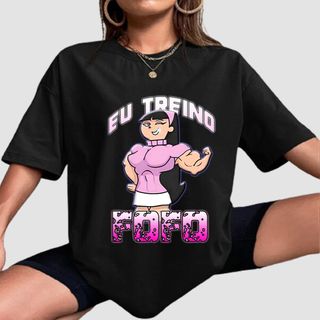 Camiseta RestPause Fem - Eu treino fofo