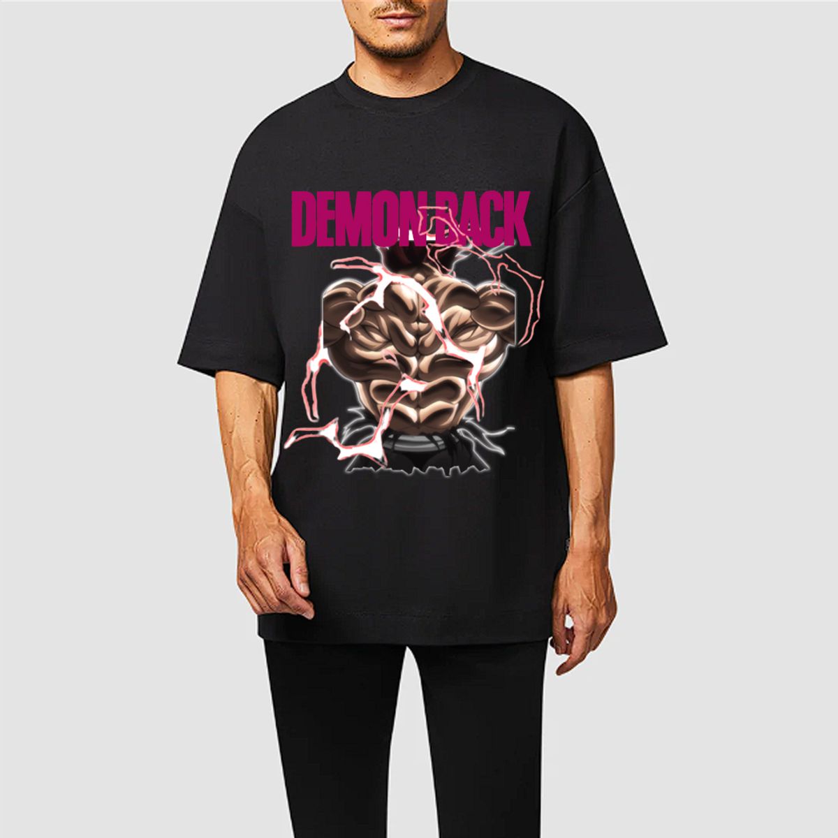 Nome do produto: Camiseta RestPause - Baki Demon Back