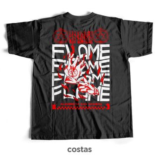 Nome do produtoCamiseta Preta - Flame (Costas)