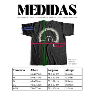 Nome do produtoCamiseta - Destino (Costas)