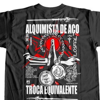 Nome do produtoCamiseta Preta - Troca Equivalente (Costas)