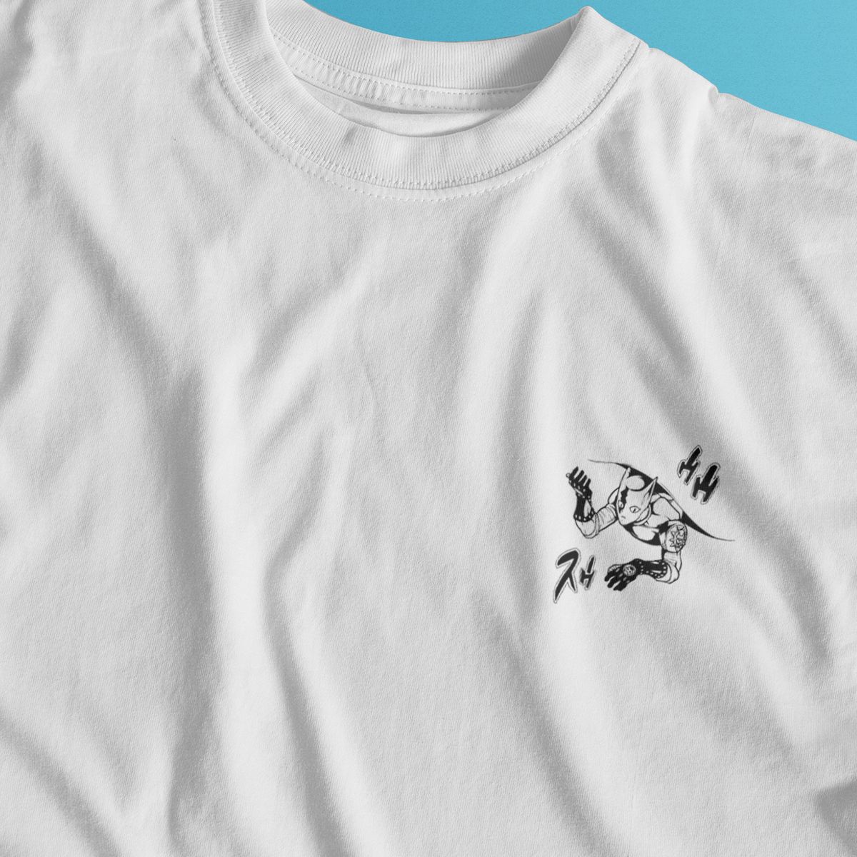 Nome do produto: Camiseta Minimalista Branca - Killer Queen