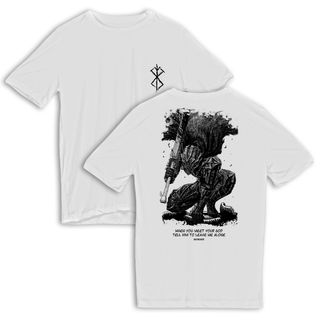 Camiseta Dry Fit Branca - Meet Your Gods
