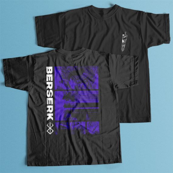 Camiseta Preta - Berserk