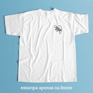 Nome do produtoCamiseta Minimalista Branca - Makima