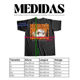 Nome do produtoCamiseta Preta - Navegadora (Costas)