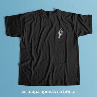 Nome do produtoCamiseta Minimalista Preta - Yoshikage Kira