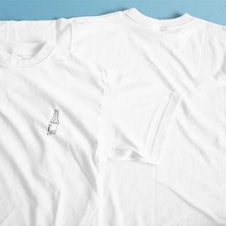 Nome do produtoCamiseta Minimalista Branca - No Enemies