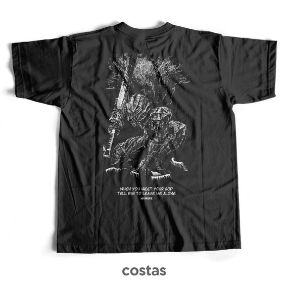 Camiseta Preta - Meet Your Gods (Costas)
