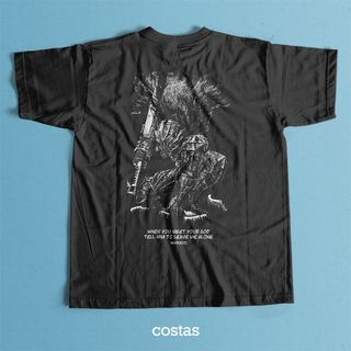 Camiseta Preta - Meet Your Gods