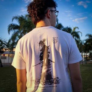 Nome do produtoCamiseta Branca - Truly Strong Man