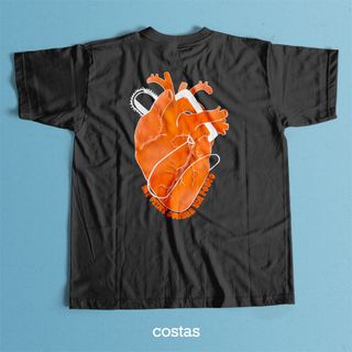 Nome do produtoCamiseta Preta - Me Deixe Sonhar (Costas)