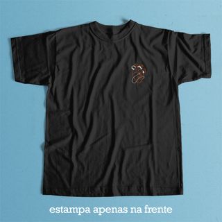 Nome do produtoCamiseta Minimalista Preta - Chainsaw Heart