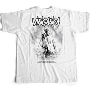 Nome do produtoCamiseta Branca - Vingança (Costas)