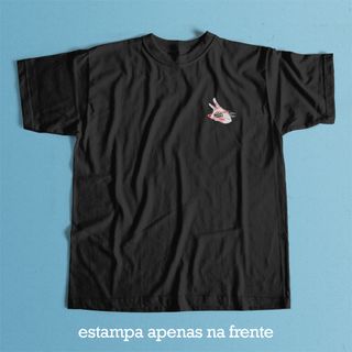 Nome do produtoCamiseta Minimalista Preta - Demônio da Raposa