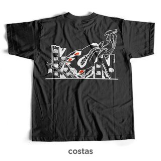 Nome do produtoCamiseta Preta - Kon (Frente/Costas)