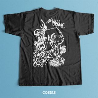 Nome do produtoCamiseta Preta - Cão Divino