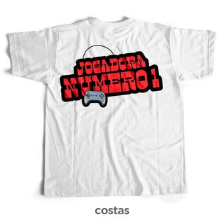 Nome do produtoCamiseta - Jogadora Numero 1