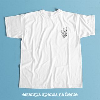 Nome do produtoCamiseta Minimalista Branca - Power