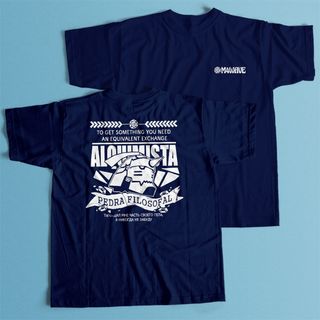 Camiseta Azul Marinho - Alma Selada