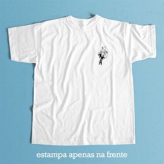 Nome do produtoCamiseta Minimalista Branca - Yoshikage Kira