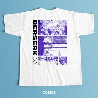 Camiseta Branca - Berserk