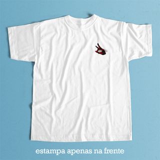 Nome do produtoCamiseta Minimalista Branca - Demônio da Raposa