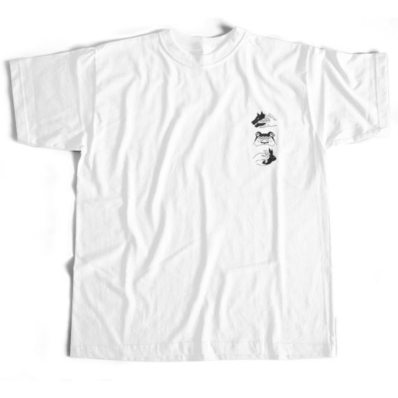 Camiseta Branca - Shikigamis