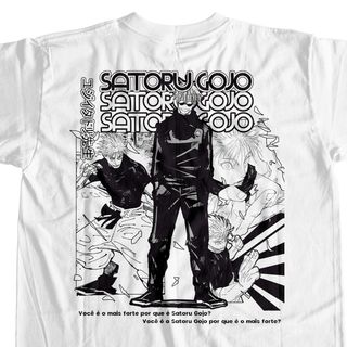 Nome do produtoCamiseta Branca - Satoru GGojo