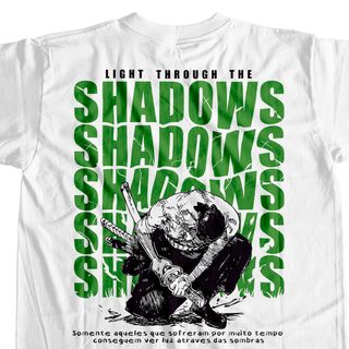 Nome do produtoCamiseta Branca - Light Through the Shadows