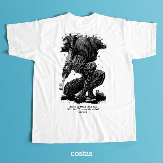 Camiseta Branca - Meet Your Gods