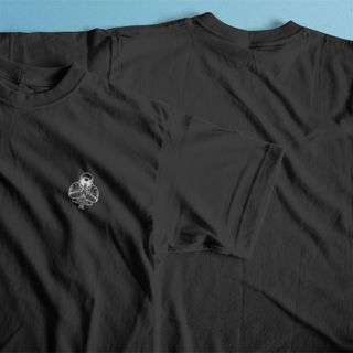 Nome do produtoCamiseta Minimalista Preta - Astronauta