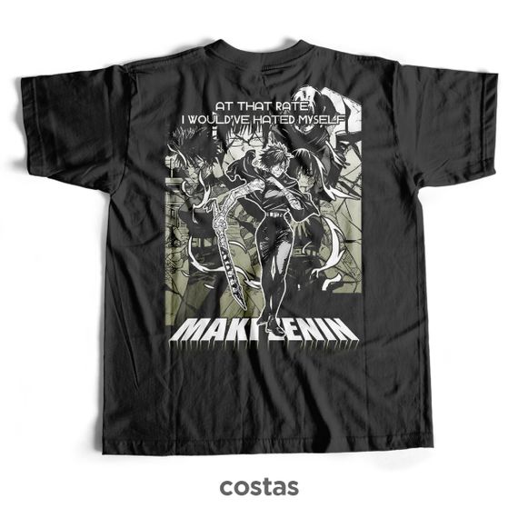 Camiseta Preta - Maki (Costas)