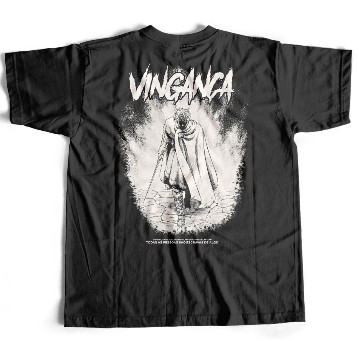 Nome do produto: Camiseta - Vingança (Costas)