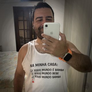 Nome do produtoCamiseta Regata Na Minha Casa Todo Mundo é Bamba - Branca