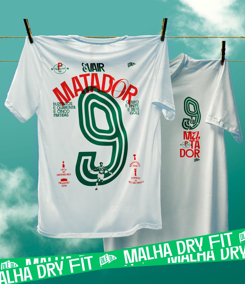 Nome do produto: Camiseta // MATADOR 9 // ((( MALHA DRY FIT )))