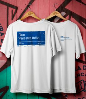 Camiseta //RUA PALESTRA ITÁLIA 1914//
