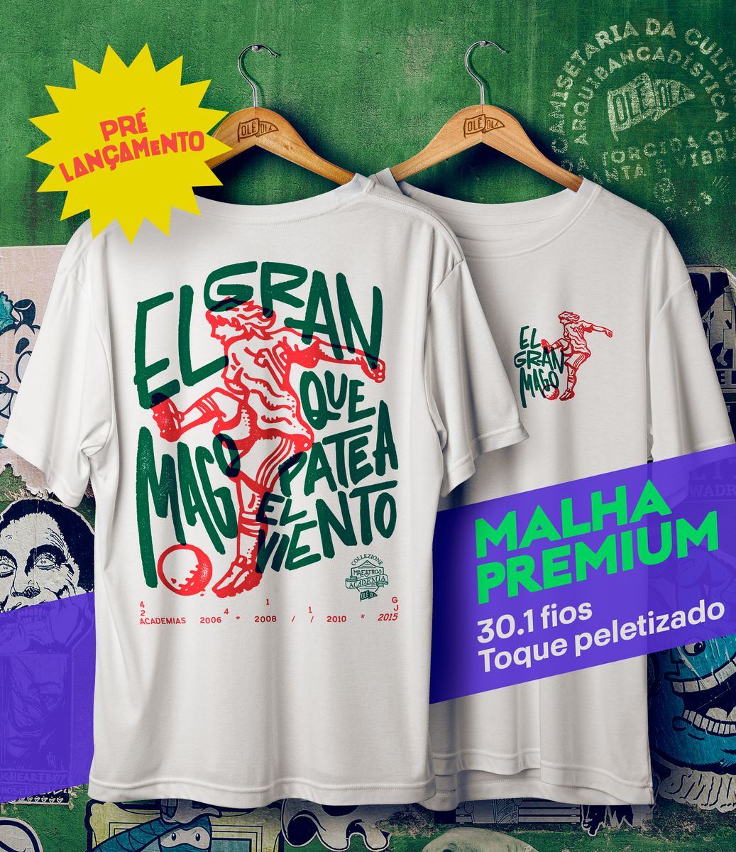 Nome do produto: Camiseta //EL GRAN MAGO// (((MALHA PREMIUM)))