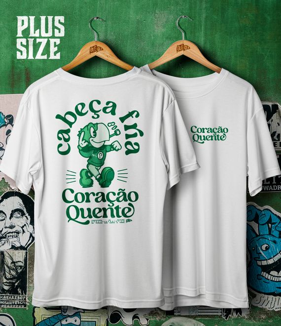 Camiseta // CABEÇA FRIA // PLUS SIZE