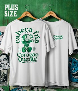 Nome do produtoCamiseta // CABEÇA FRIA // PLUS SIZE