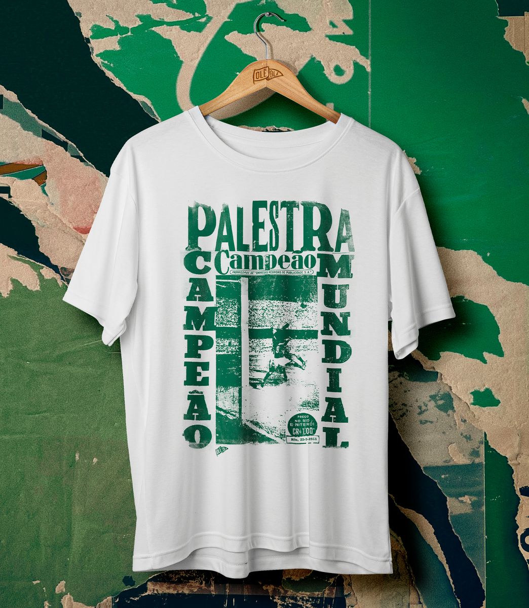 Nome do produto: Camiseta //PALESTRA CAMPEÃO MUNDIAL//