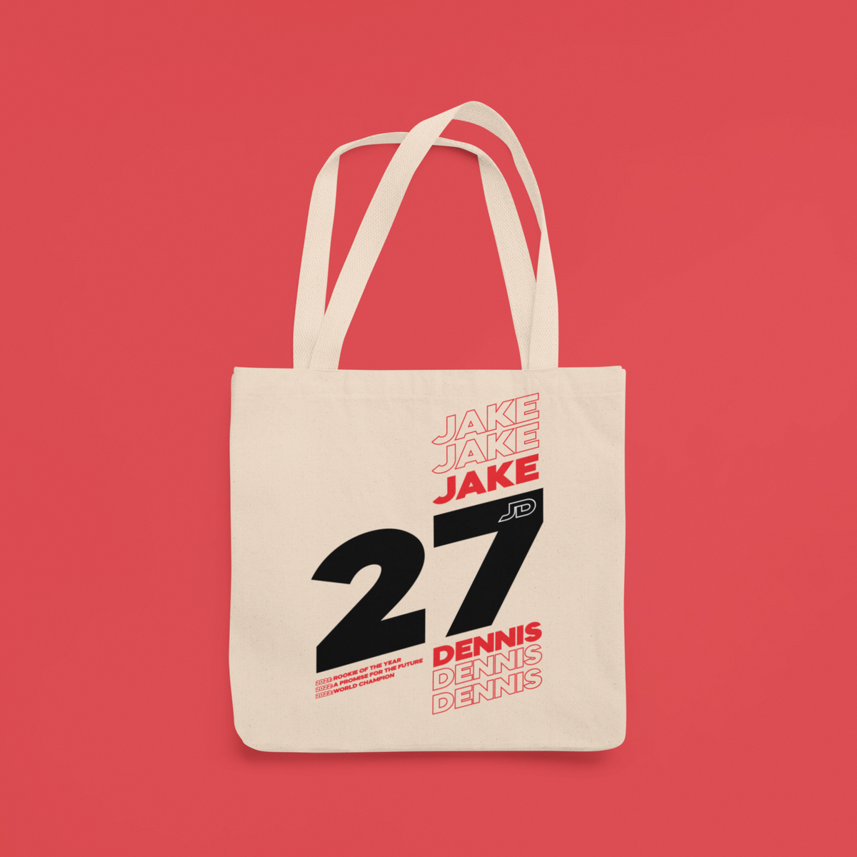 Nome do produto: Ecobag Jake Dennis Formula E World Champion