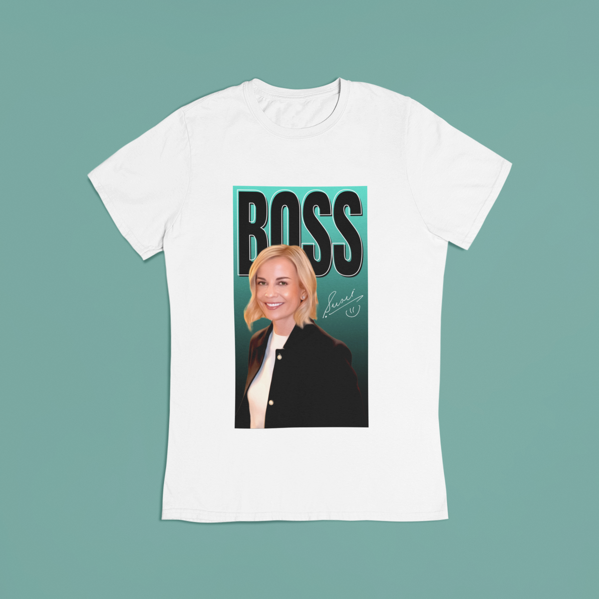 Nome do produto: Plus Size Camiseta Girl Boss Collection Susie Wolff