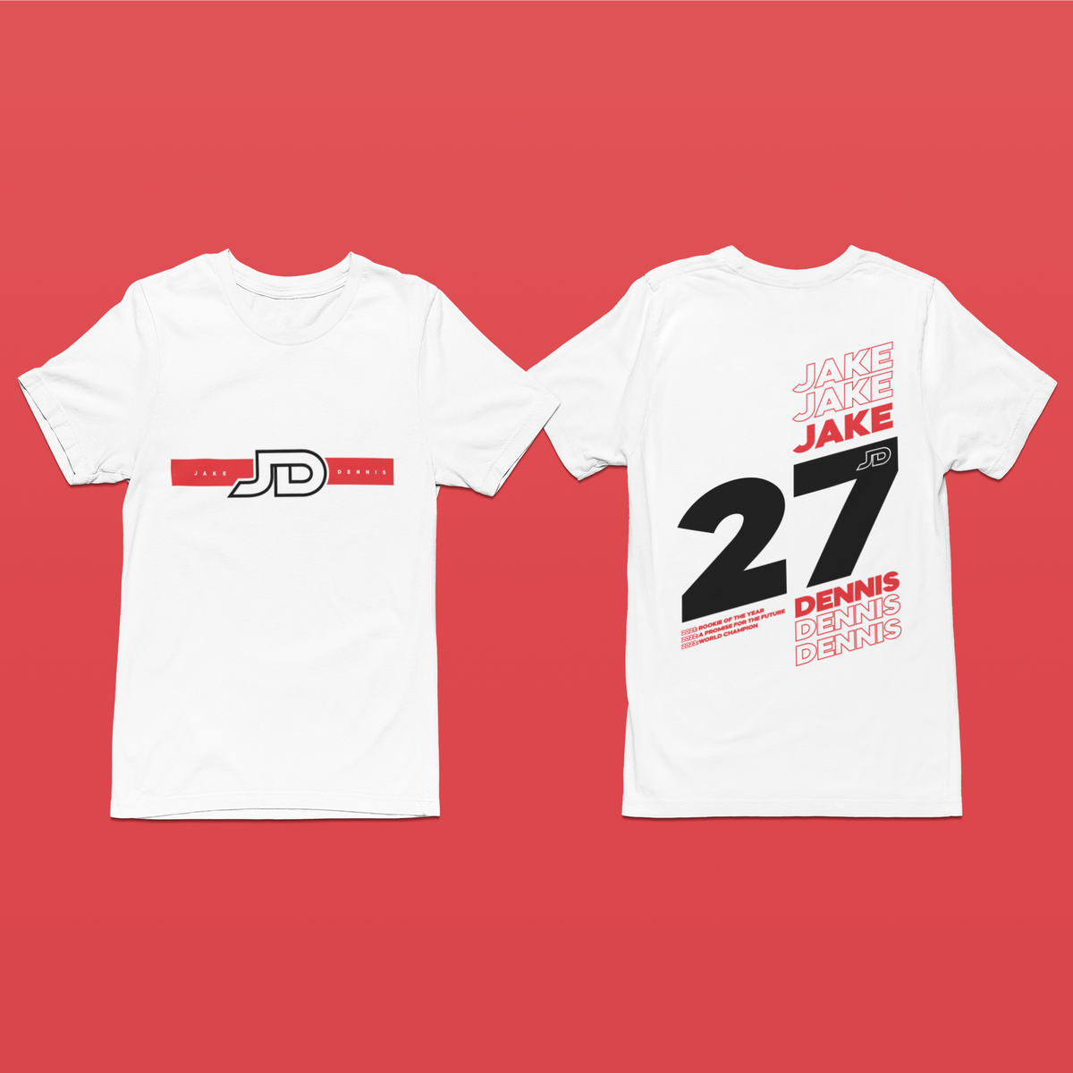 Nome do produto: Camiseta Jake Dennis Formula E World Champion