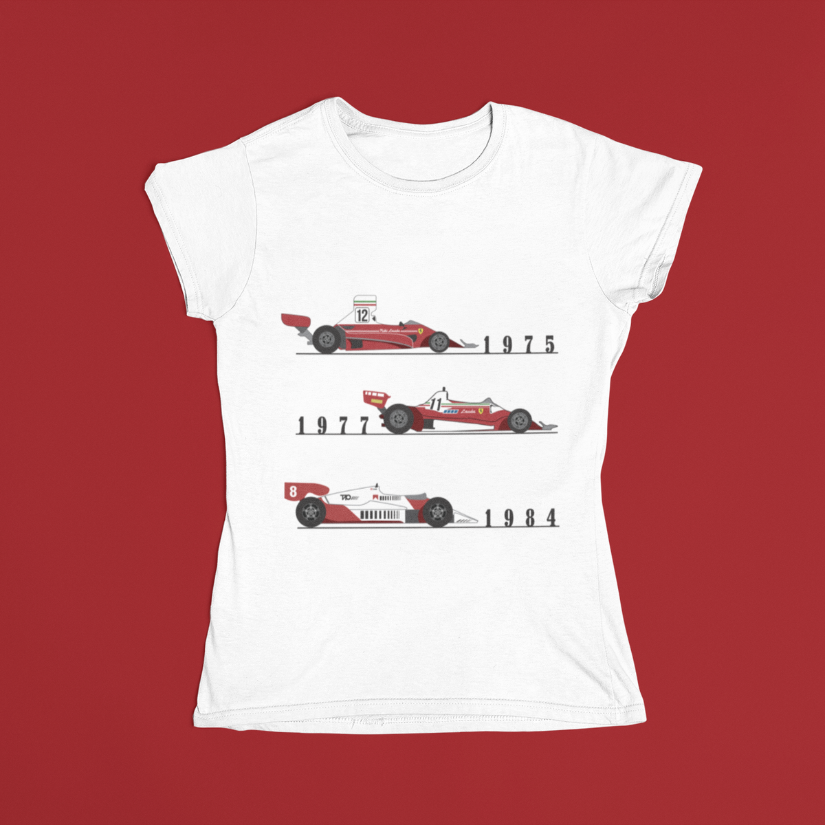 Nome do produto: Babylook Niki Lauda F1 Legend